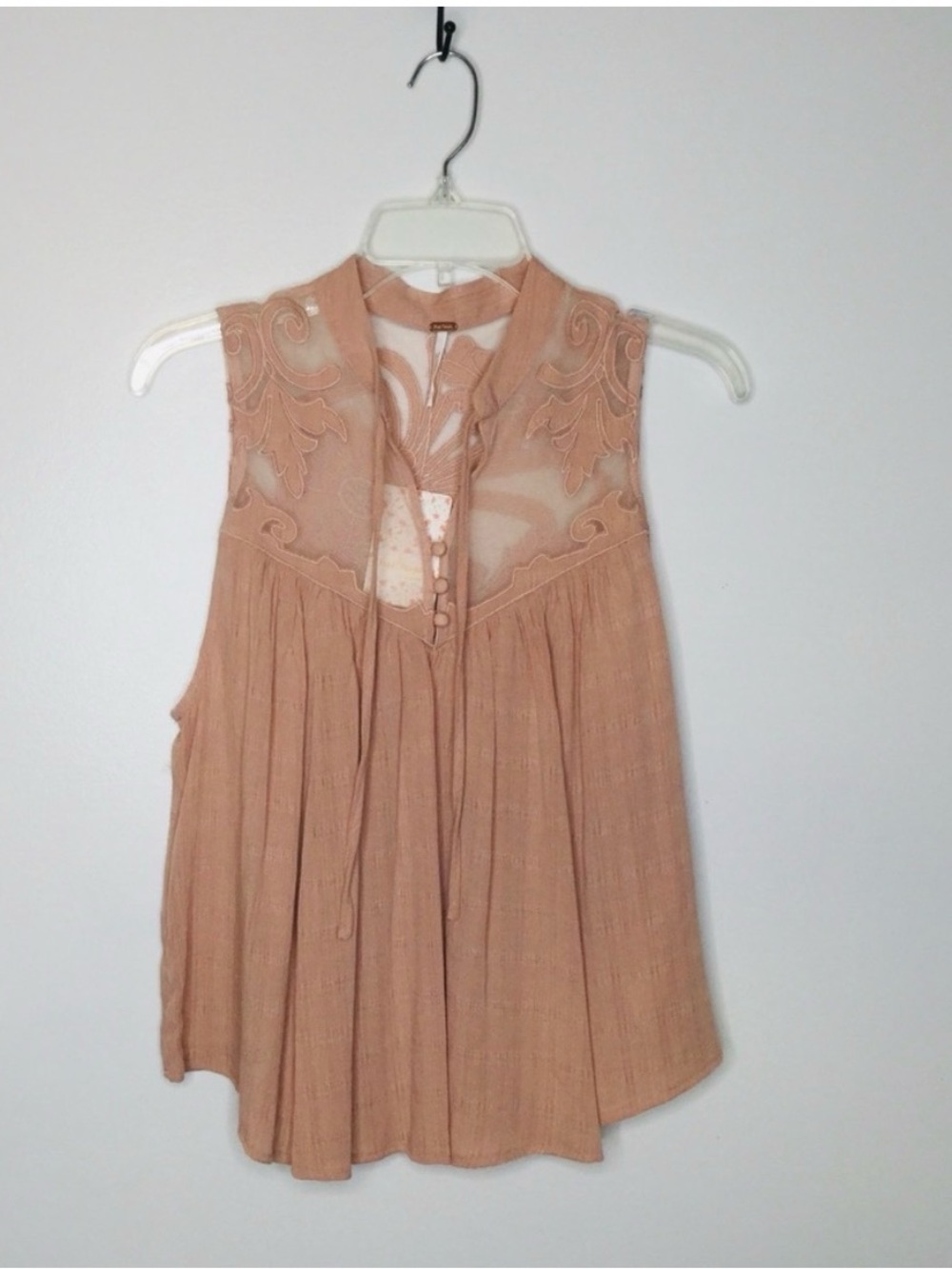 Free People Western Romance Top